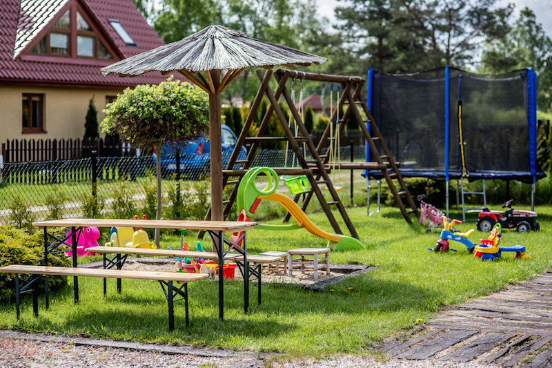 Miejsce rekreacyjne i miejsce dla dzieci